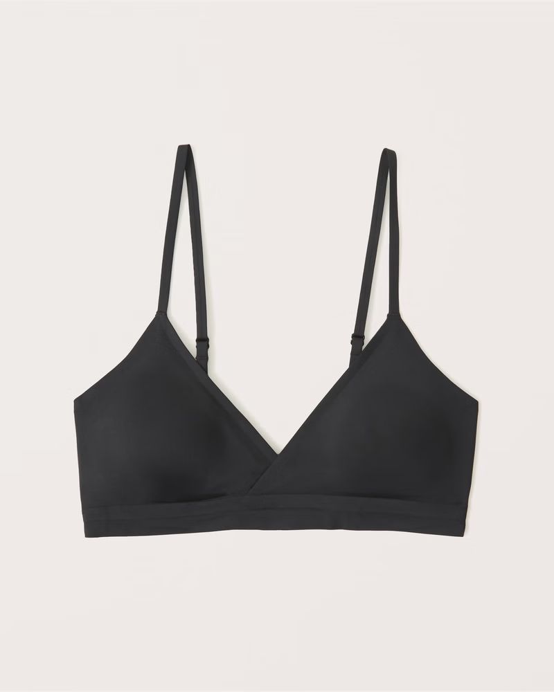 Next to Naked Triangle Banded Bralette | Abercrombie & Fitch (US)