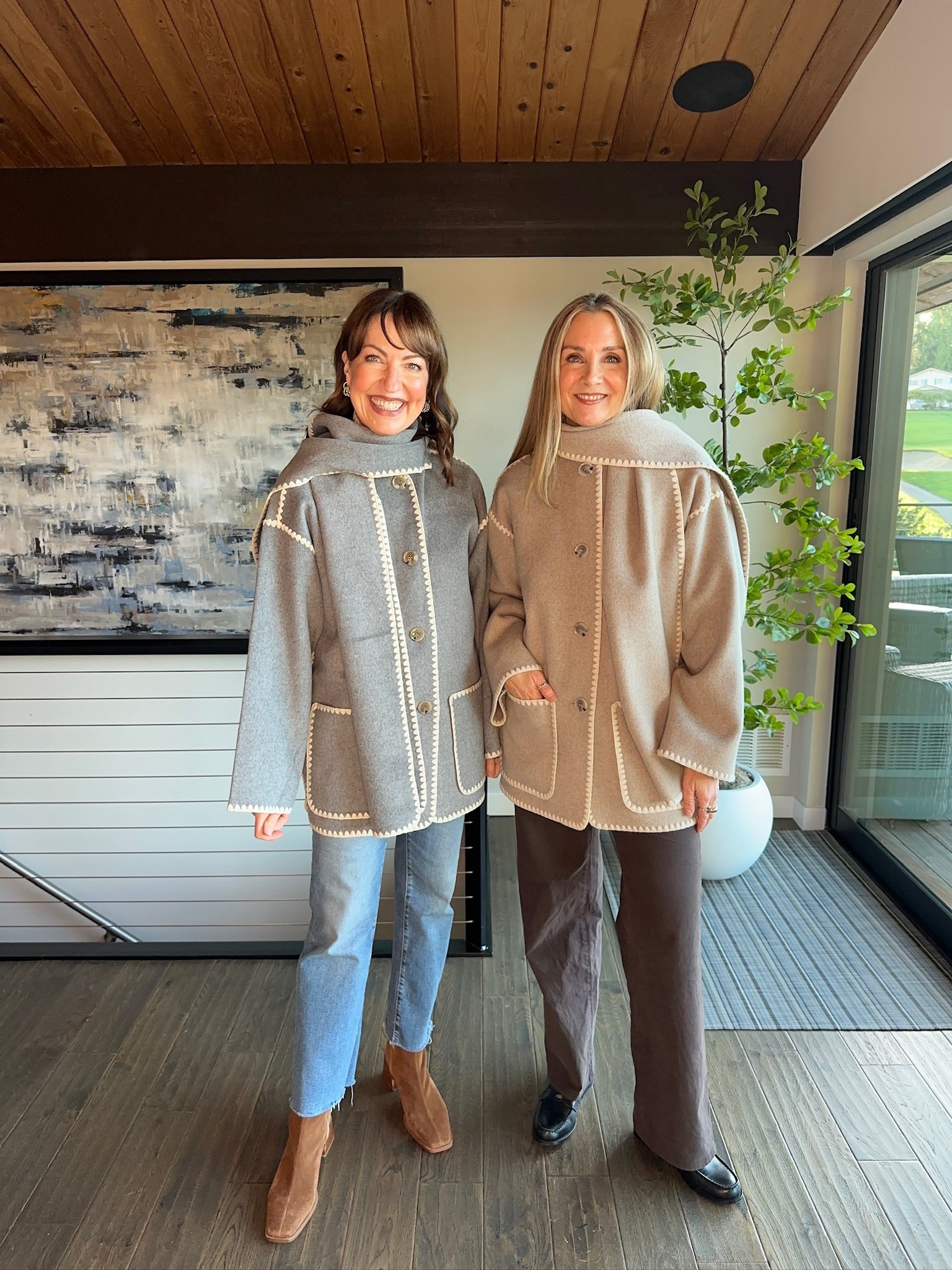 We've been LOVING the scarf jacket trend! 🤩 So cozy and chic from Quince! 

#LTKOver40 #LTKSeasonal #LTKootd