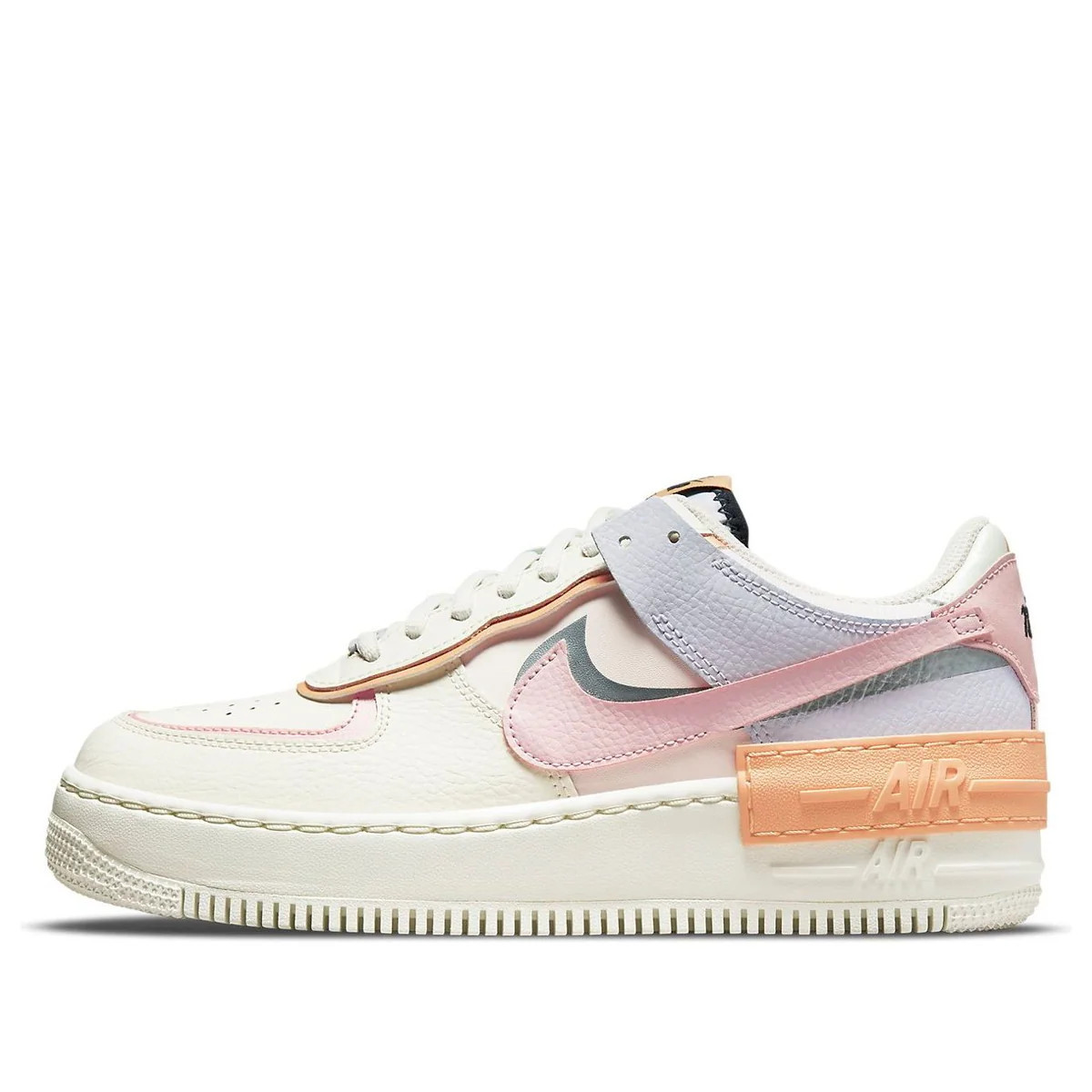 (WMNS) Nike Air Force 1 Shadow 'Orange Chalk Pink Glaze' CI0919-111 | KICKS CREW