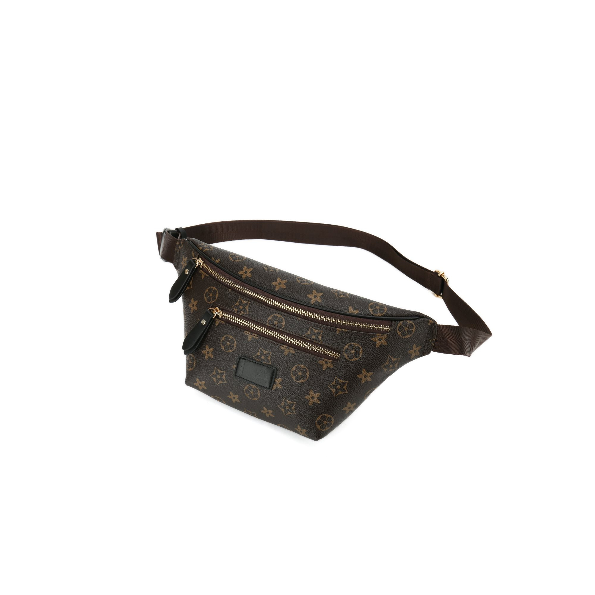 RICHPORTS Checkered Tote Waist Pocket Shoulder Bag with inner pouch - PU Vegan Leather | Walmart (US)