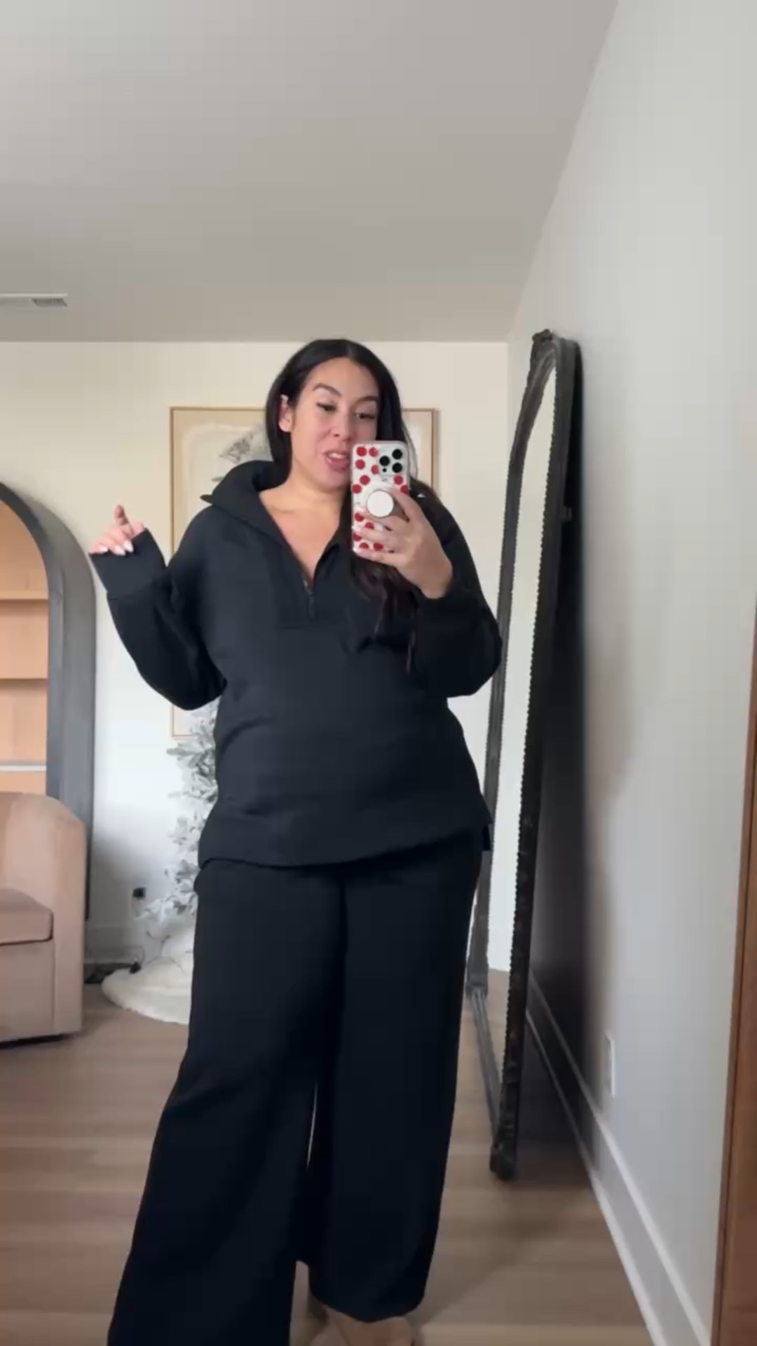 Use code BONNIEXSPANX for 15% off your first purchase + free shipping! 
-
-
-
Midsize loungewear, casual style, size 14, size 16, spanx code, matching set, matching loungewear