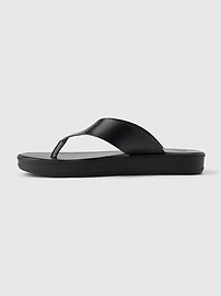Vegan Leather Platform Flip Flops | Gap (US)