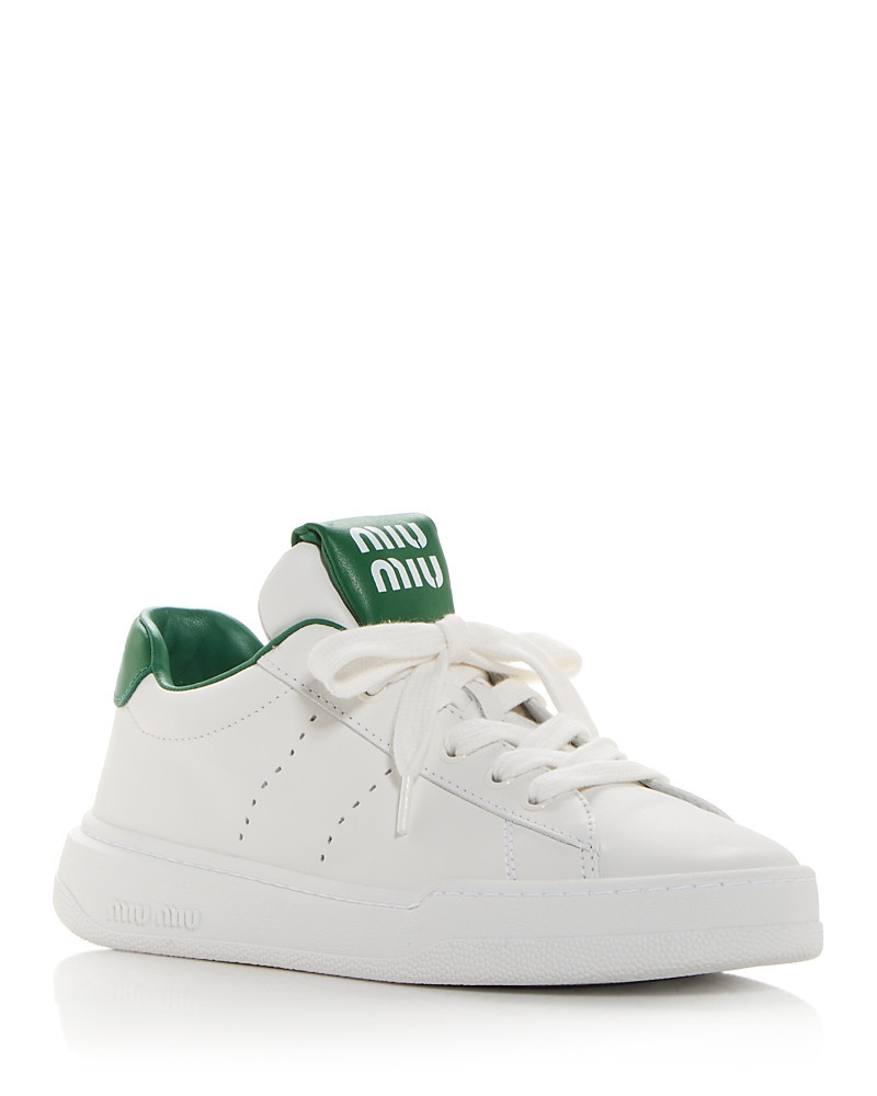 Miu Miu Women's Low Top Sneakers | Bloomingdale's (US)