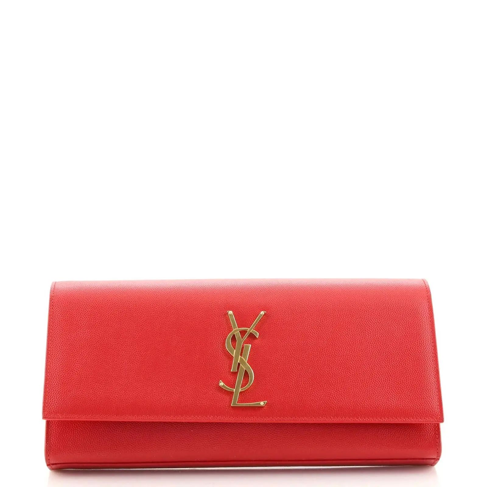 Saint Laurent Paris Classic Monogram Clutch Leather Long | Grailed | Grailed