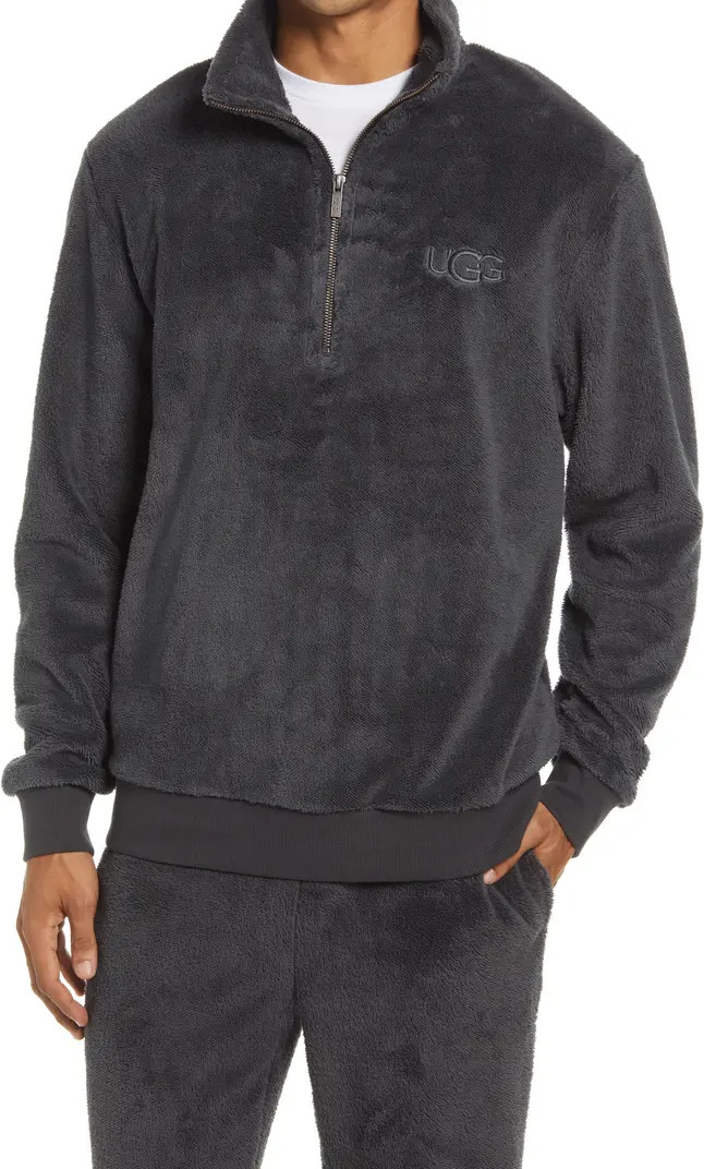 UGG® Men's Zeke Fleece Half Zip Pullover | Nordstrom | Nordstrom