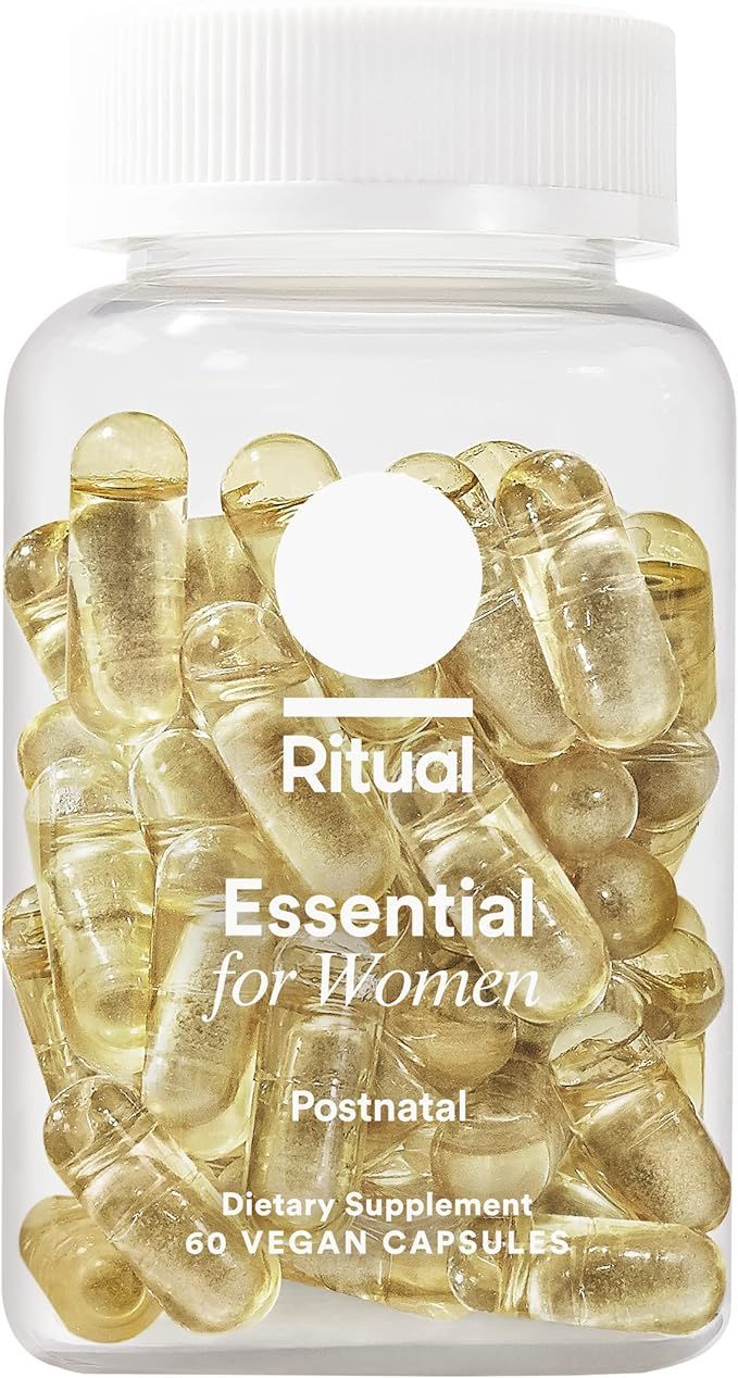 Ritual Postpartum Essentials Multivitamin - Postnatal Vitamin with Omega-3 DHA & Choline for L... | Amazon (US)