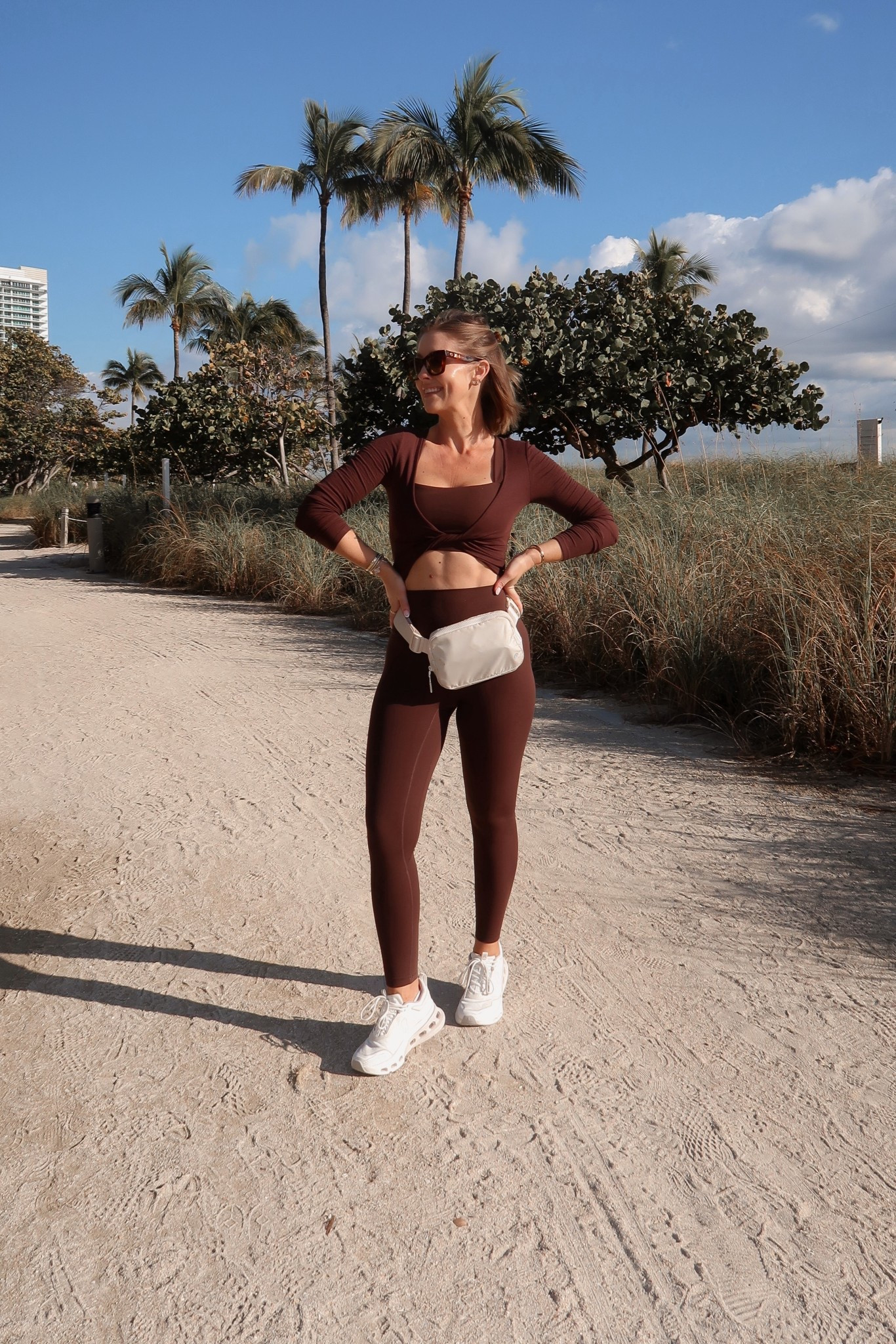 This Amazon set is the cutest EVER! Small top and sports bra / XS leggings 🤎

#LTKActive #LTKfitnessgoals #LTKPetite