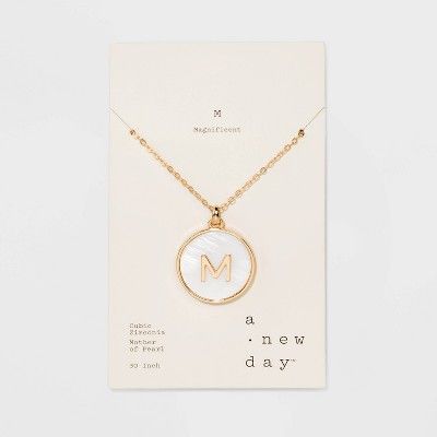 Initial Necklace - A New Day™ | Target