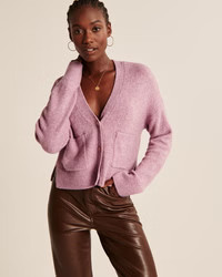 Classic Short Cardigan | Abercrombie & Fitch (US)