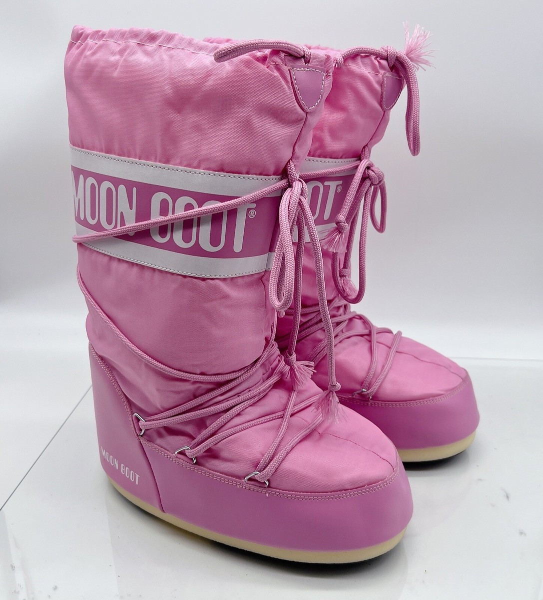 Moon Boots Tecnica Women’s Winter Snow Boot Pink EU 39/ 41 US 8- 9.5 | eBay US
