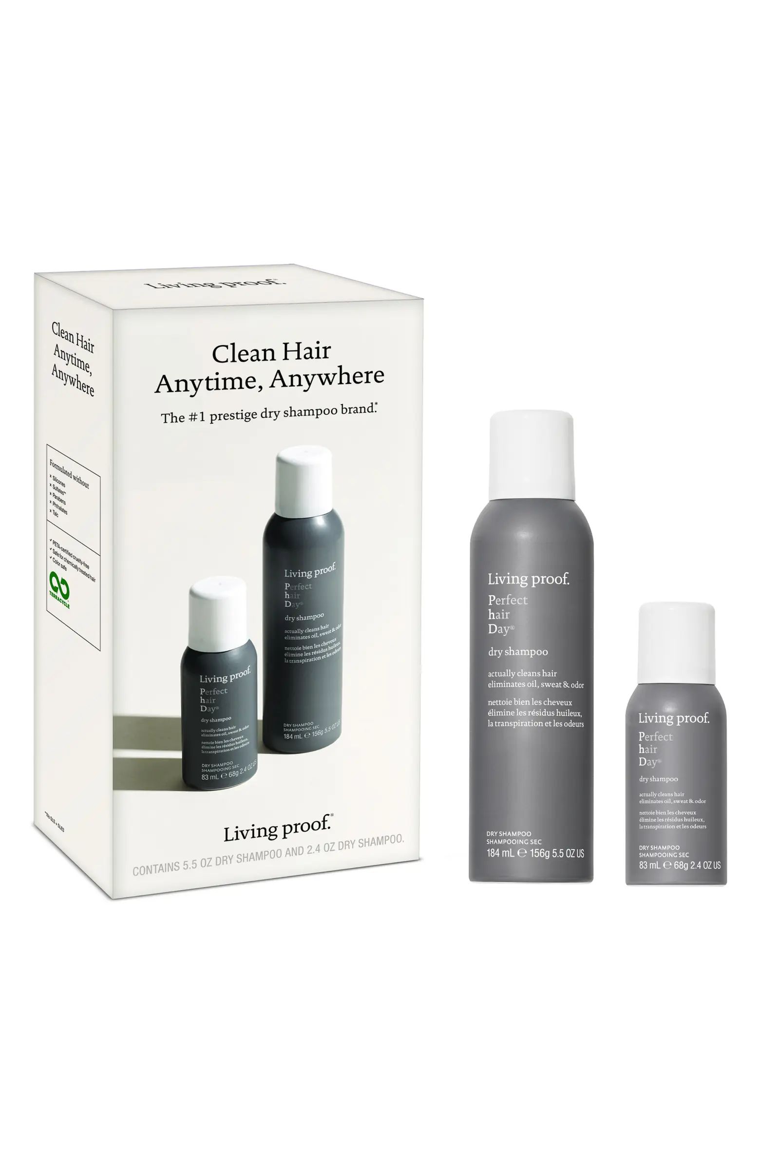 Living proof® Clean Hair Anytime, Anywhere Set $46 Value | Nordstrom | Nordstrom