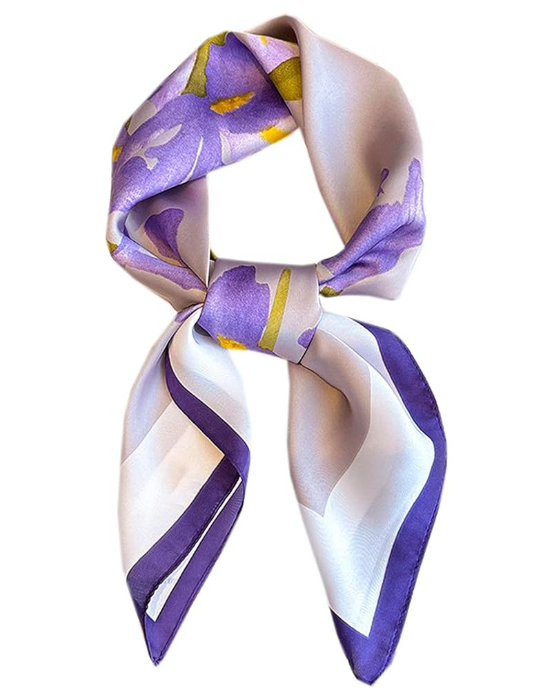 Neck Scarf For Womens Silky Head Scarves Hair Bandanas Square Scarf Fashion Accessories lightweig... | Amazon (US)