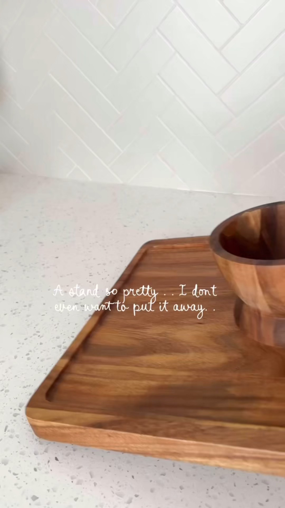 This acacia wood cake stand with the clear dome feels so beautiful sitting out on the counter, but it’s also one of those pieces you end up using for everything …  cakes, fruit, charcuterie, snacks for the kids… all the cozy everyday moments. Functional, pretty, and such a sweet touch for hosting.  SHOP : https://amzn.markable.ai/FzYebZv4  #kitchenfavorites  #hostingtips  #cozydetails 

#LTKfoodie #LTKHome #LTKValentine