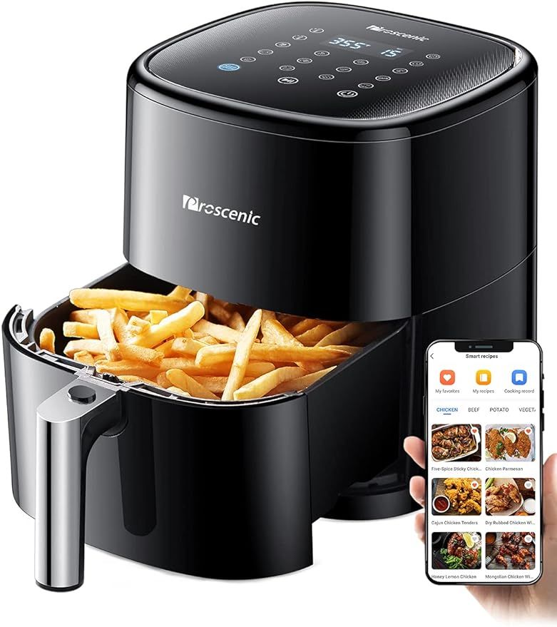 Proscenic T22 Air Fryer with 13 Presets & Shake Reminder, Oil Free Air Fryer 5L, Low-Noise, Compa... | Amazon (UK)