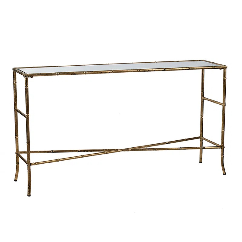 Willa Arlo™ Interiors Ziegler Console Table - Antique Gold & Reviews | Wayfair | Wayfair North America