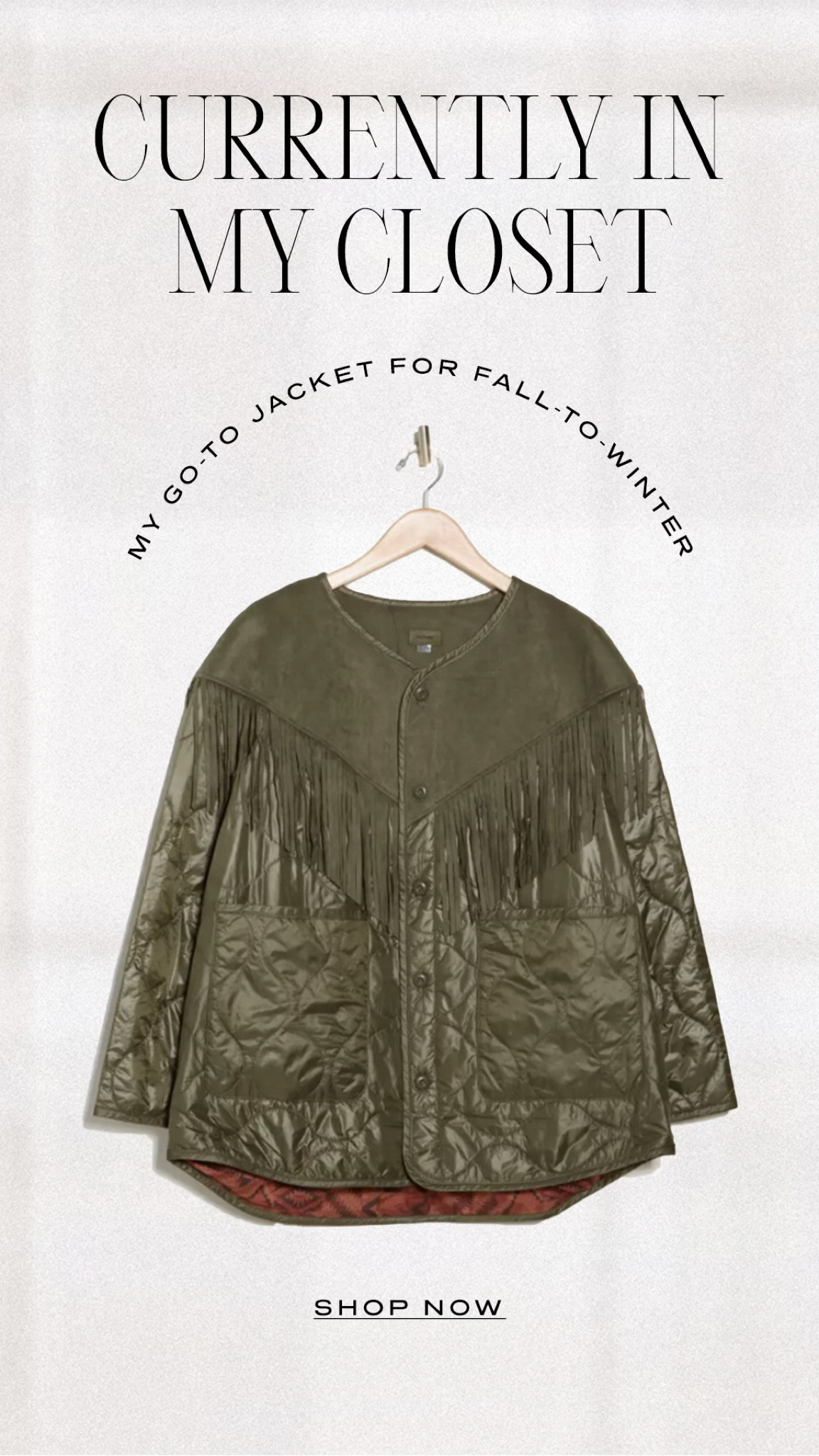 Current obsession: this Mother Jacket. I have this and it is so chic. Saw that it’s currently on sale and had to share. 