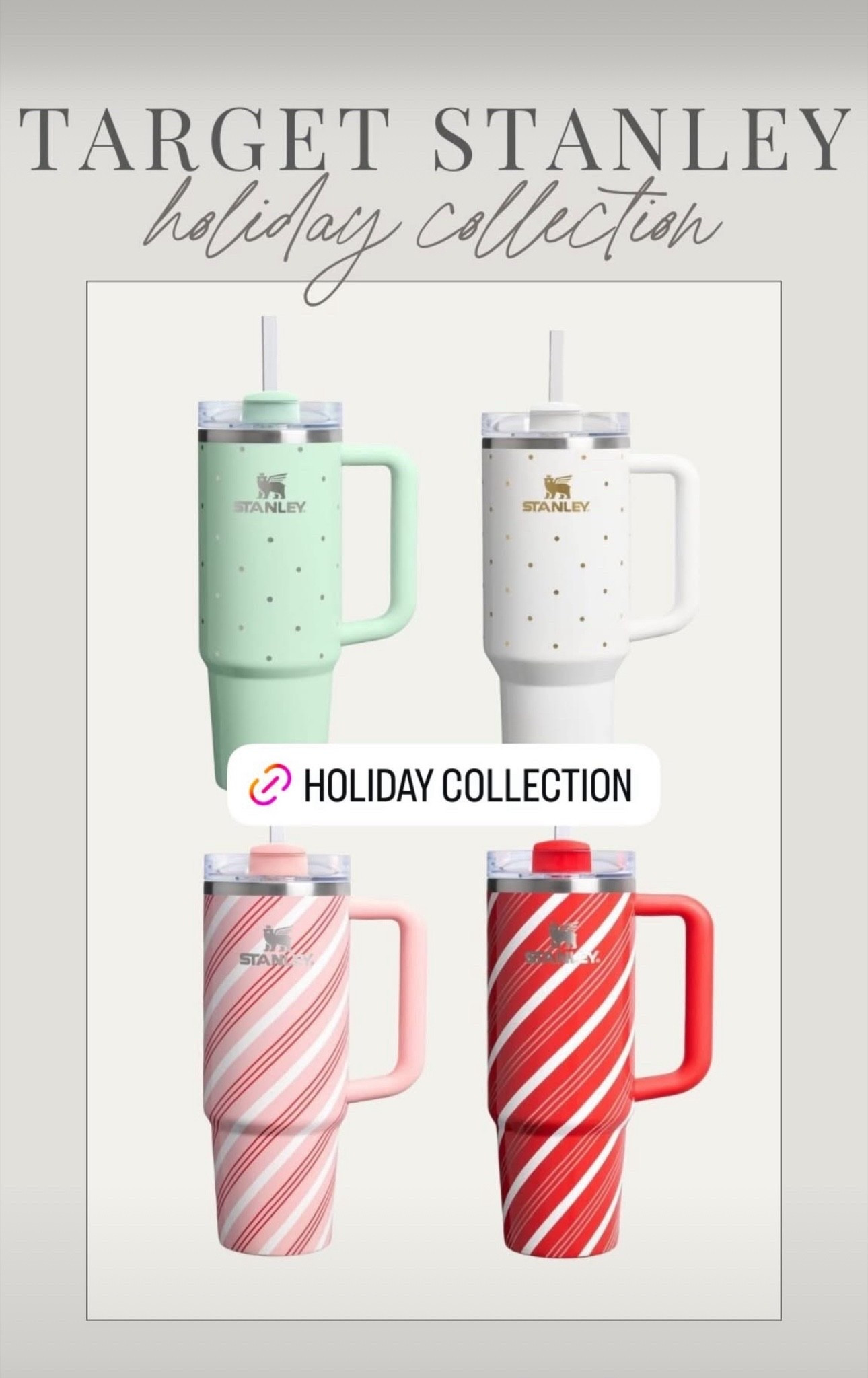 Target holiday collection is here from Stanley! 

#LTKHoliday #LTKSeasonal #LTKGiftGuide