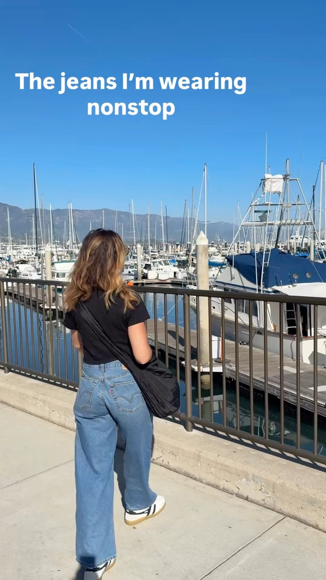 Spring mom outfit • casual everyday outfit • wide leg jeans

This has been one of my go-to everyday mom outfits lately. I’m wearing the Levi’s 94 Baggy wide-leg jeans — they have that relaxed, easy fit but still feel really flattering and put together.

I paired them with a cropped black tee, GOLA sneakers, and a lightweight crossbody puffer bag that goes with everything. It’s such an easy casual spring outfit for school pickup, coffee runs, errands, or walking around town.

I actually found this pair on Amazon for under $60, and they still have a lot of sizes in stock, which is always a win.

If you’re looking for a mom outfit, casual everyday outfit, wide leg jeans outfit, or relaxed spring outfit idea, this combo is one I keep coming back to.

Everything is linked here 🤍@Levi's 

⸻









spring outfit • mom outfit • casual mom style • everyday outfit • relaxed outfit • wide leg jeans outfit • baggy jeans outfit • Levi’s jeans outfit • casual chic outfit • coffee run outfit • school pickup outfit • Amazon fashion finds

#LTKSaleAlert #LTKootd #LTKOver40