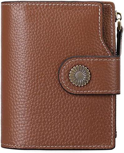 FALAN MULE Small Wallet for Women Leather Bifold Compact Small Womens Wallet with RFID Blocking | Amazon (US)