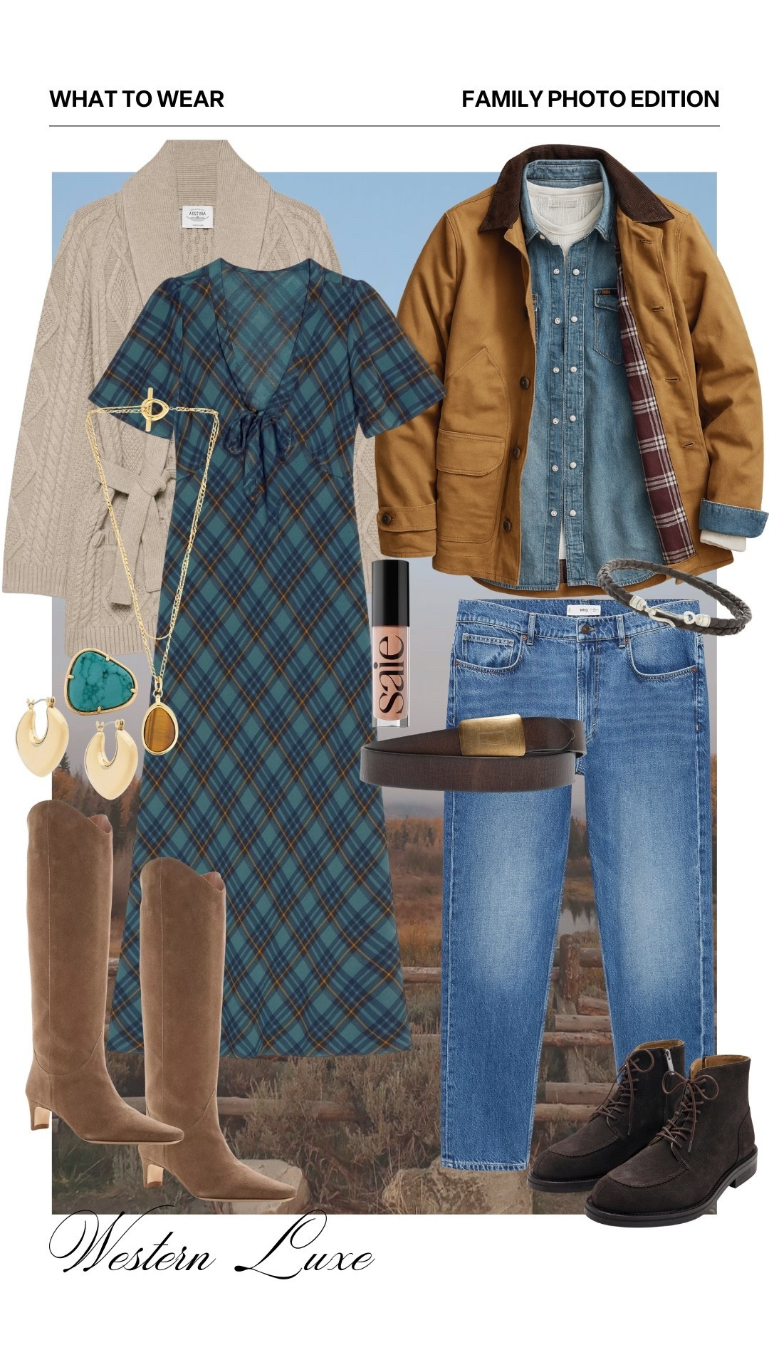 What to Wear Family Photo Edition - Western Luxe! #kathleenpost

#LTKFamily #LTKStyleTip #LTKSeasonal