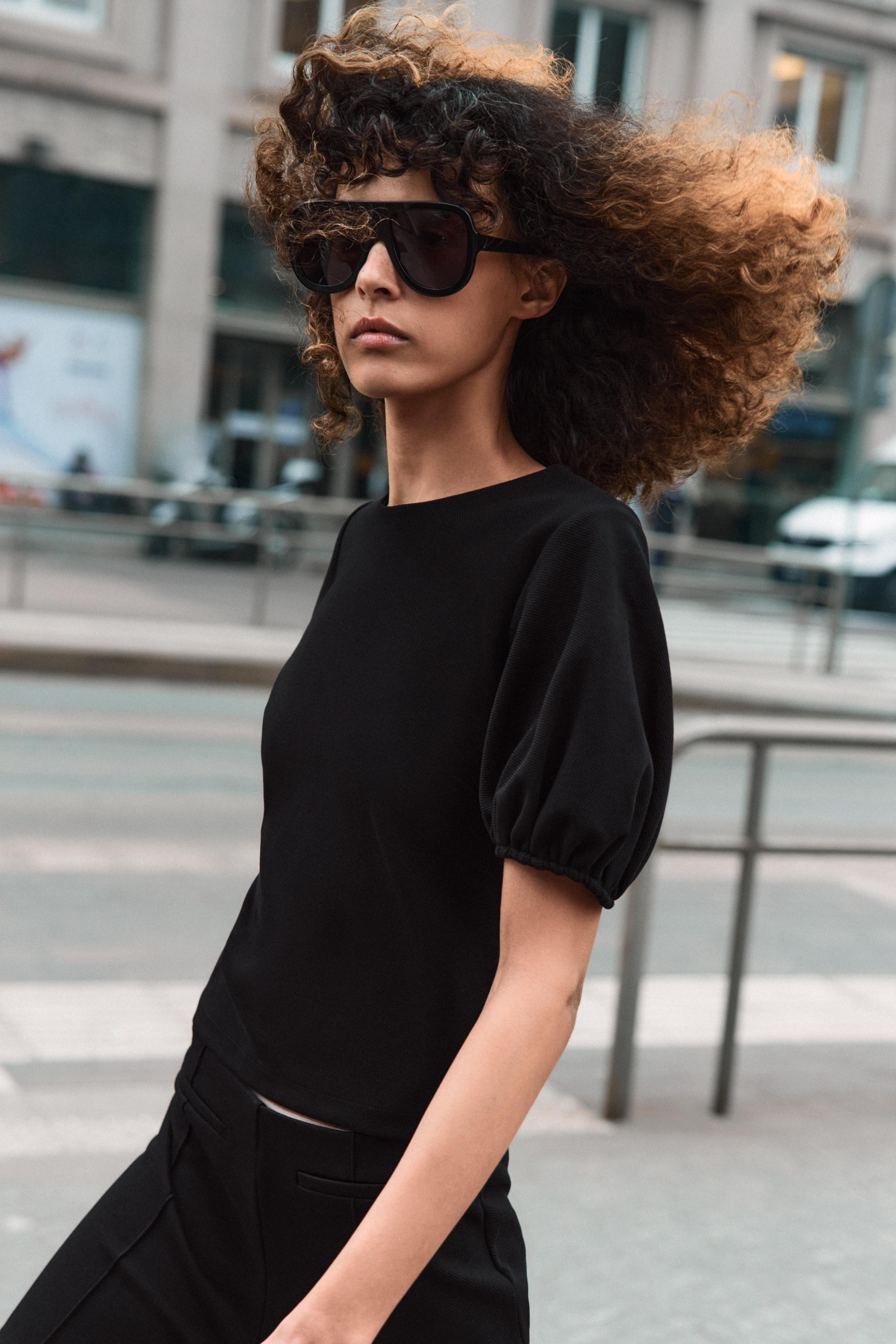 PUFF SLEEVE TOP | Zara US