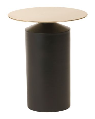 19in Cylinder Accent Table | TJ Maxx