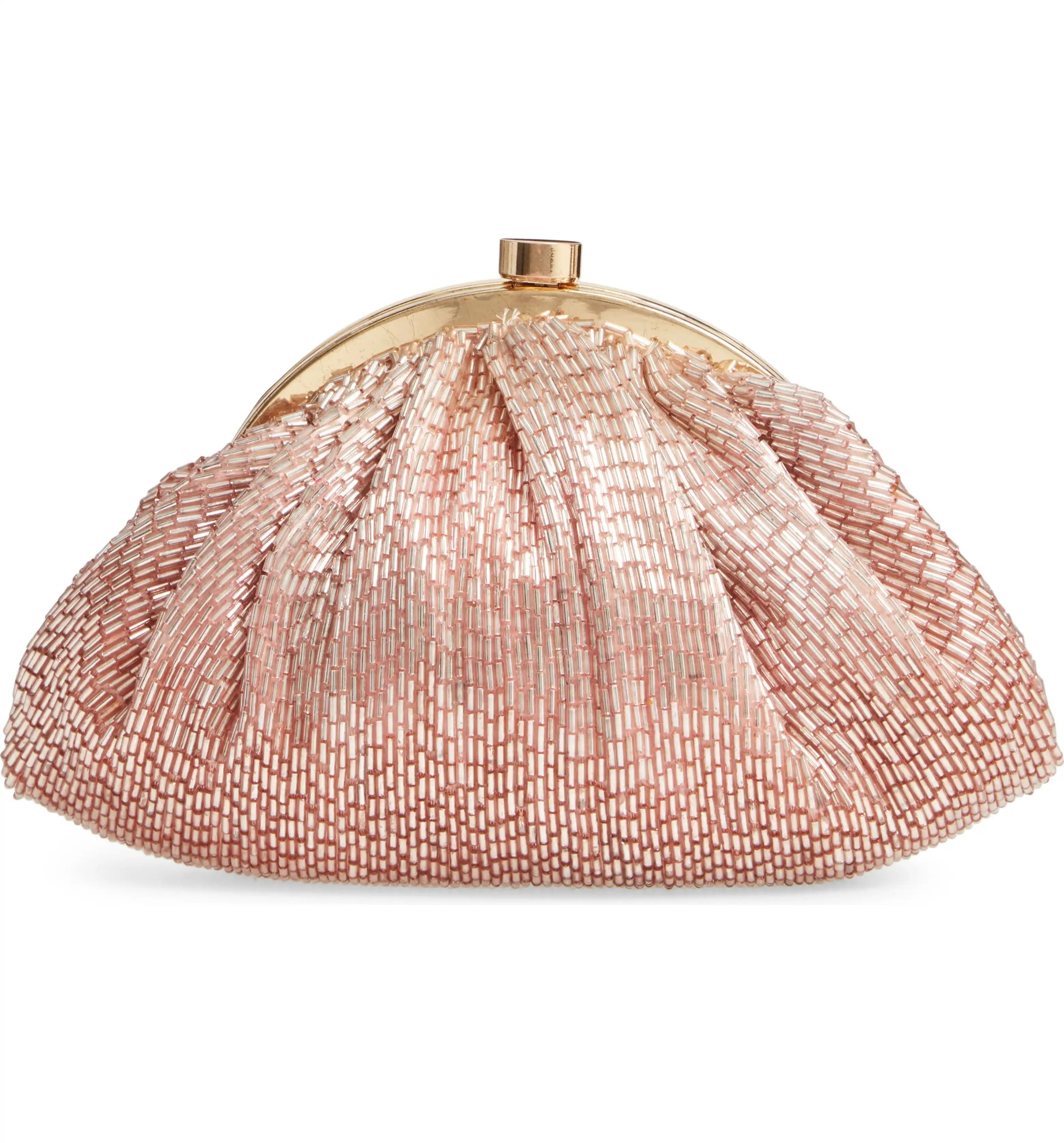 Ombré Beaded Pouchette | Nordstrom