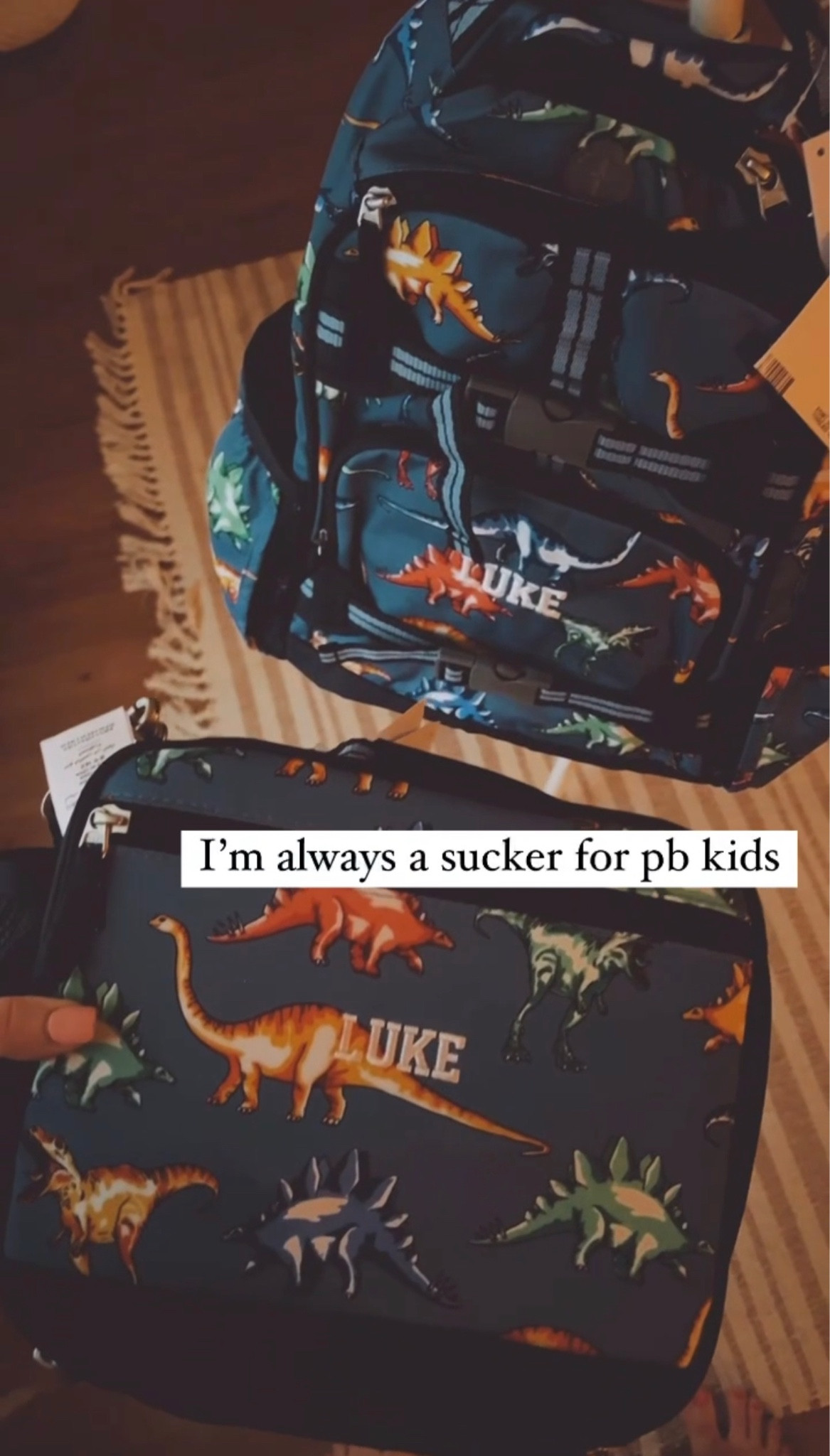 Dino Backpack + Lunch Box 🦖 

#LTKfamily #LTKkids #LTKBacktoSchool