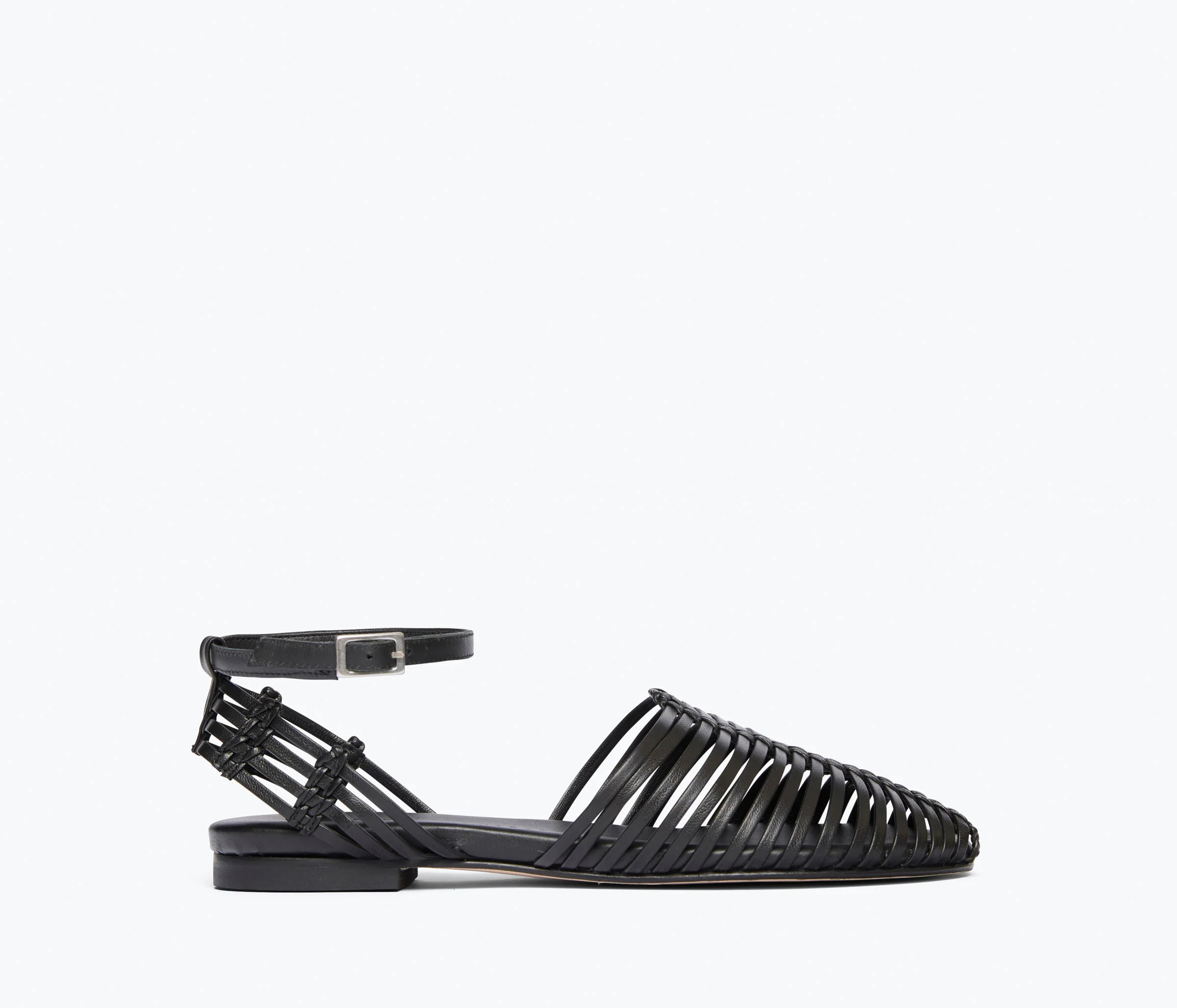BLAKE CAGED WOVEN FLAT | Frēda Salvador
