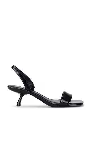 Sling Back in Black Crinkle | Revolve Clothing (Global)