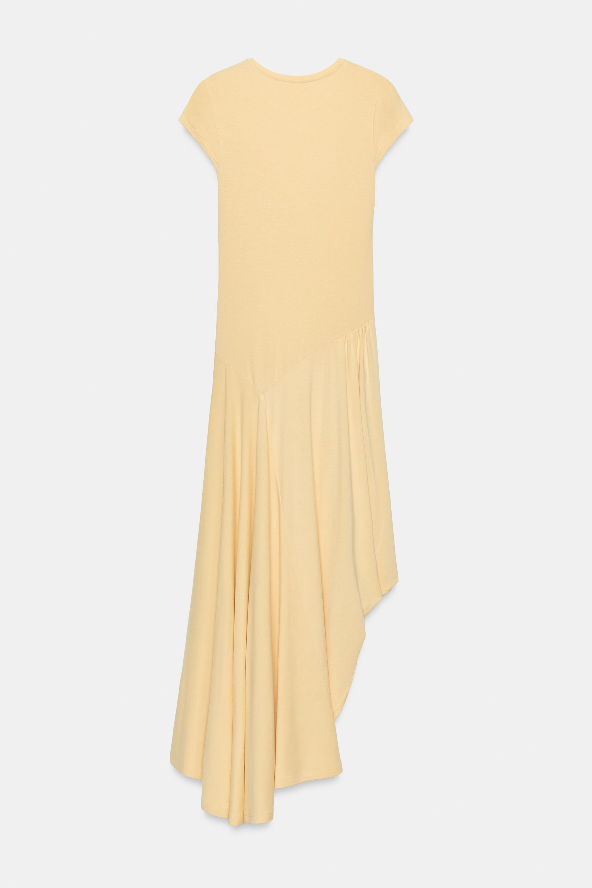 ASYMMETRIC LONG DRESS | Zara US