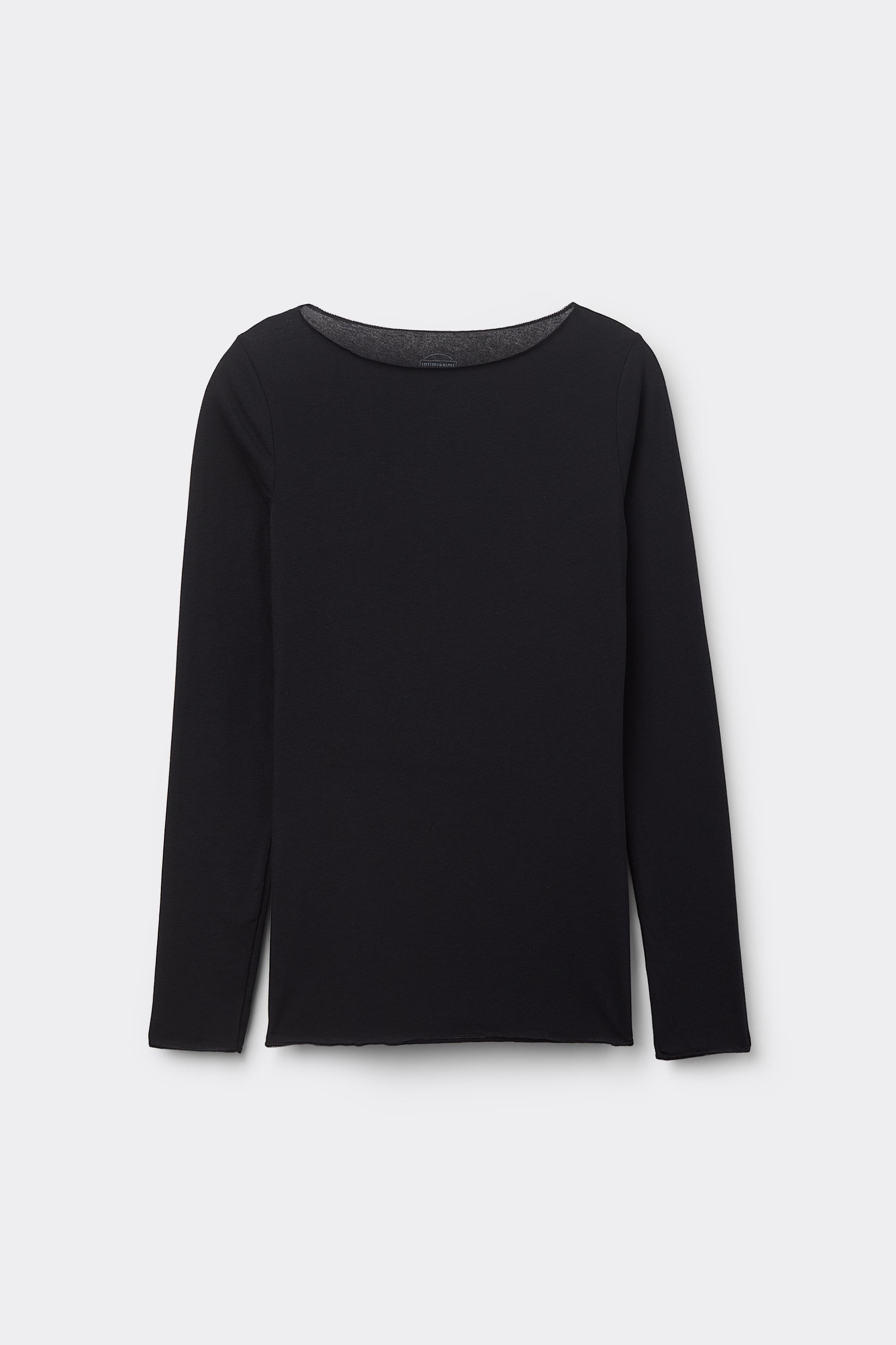 Ultralight Cotton Bateau Neck Top - Intimissimi | Intimissimi (US)