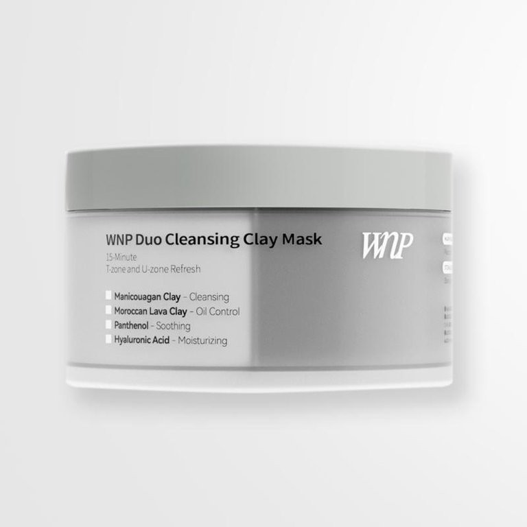 WNP Duo Cleansing Clay Mask | T-Zone & U-Zone Glass Skin Facial Skincare  Comfort | Walmart (US)
