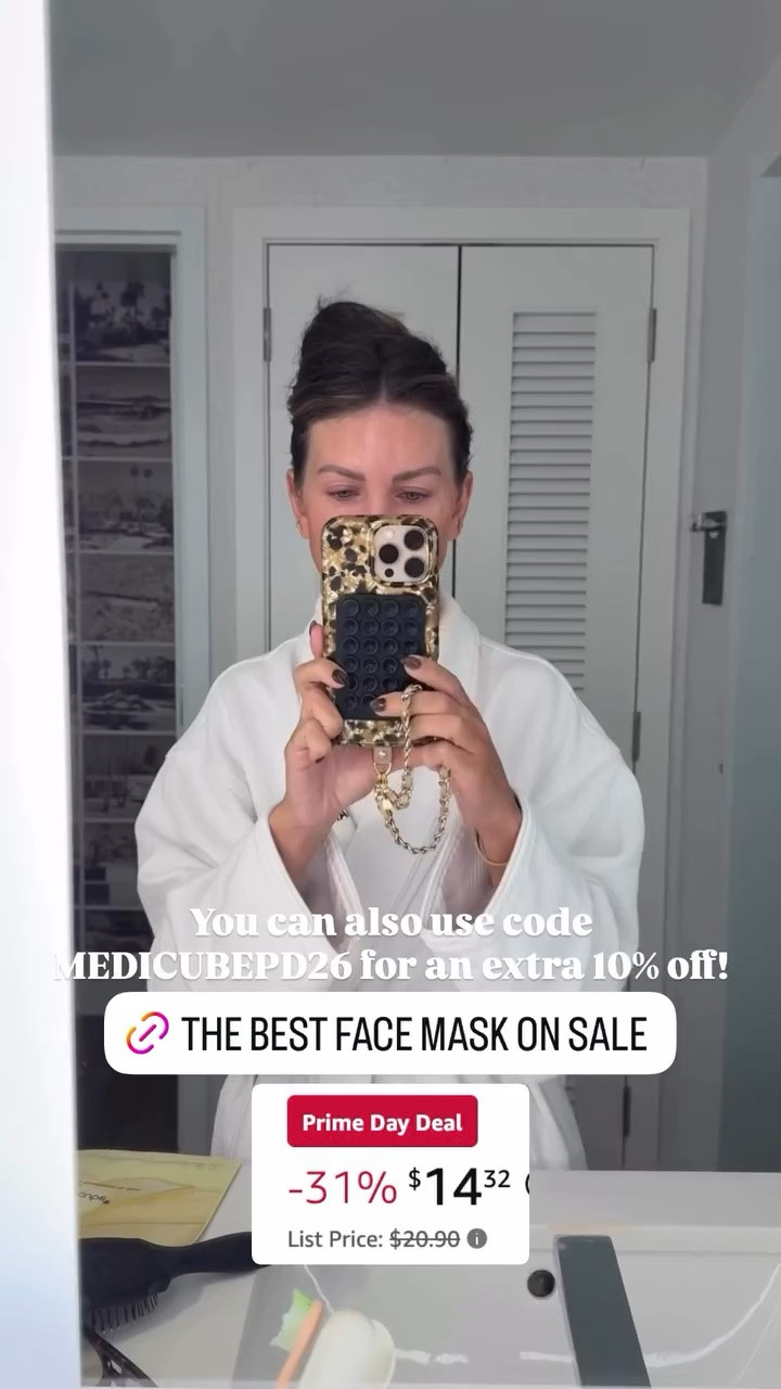 My favorite face mask on sale during prime day! You can also use code MEDICUBEPD26 for an extra 10% off!

#LTKSaleAlert #LTKOver40 #LTKBeauty