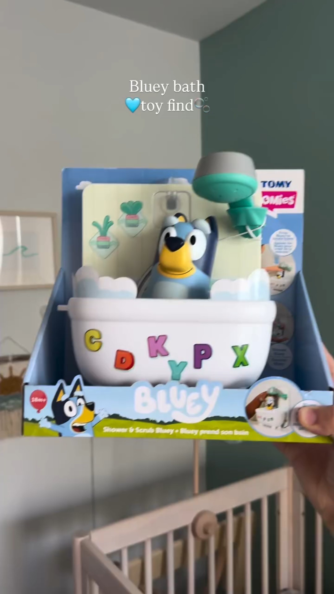 Comment “BATH” and I’ll send you a 🔗✨

This Bluey bath toy is a great way to introduce your little one the concept of bathtime routines in a fun and engaging way.😊

#bluey #bathtimefun #target