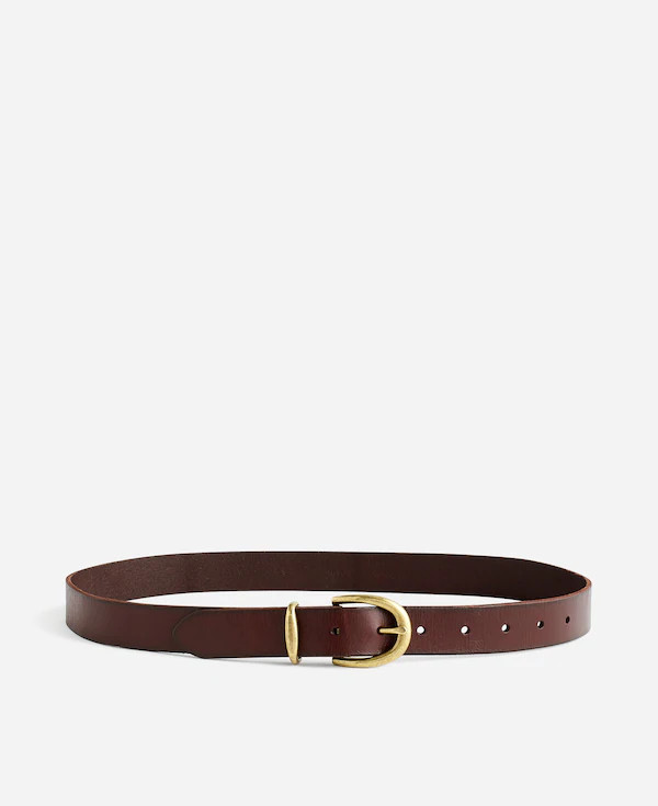 Classic Leather Belt | Madewell