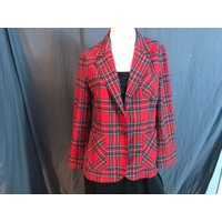 Vintage Red Plaid Bt Juniors Jacket Blazer M | Etsy (US)