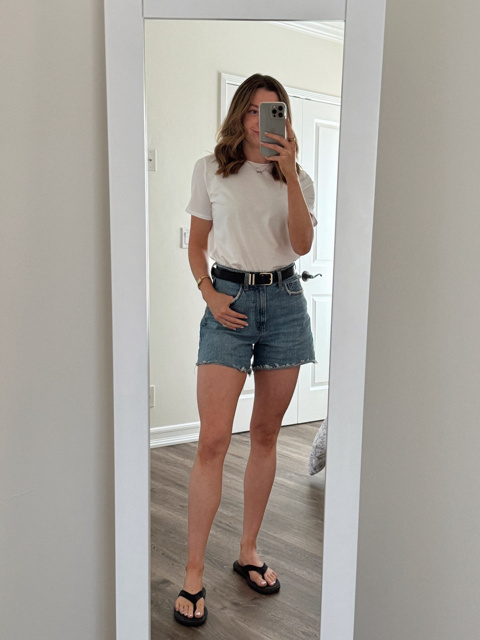 Casual summer outfit
Tee: S
Shorts: 25
Shoes: TTS 

#LTKSummerEdit #LTKShoeCrush #LTKSeasonal