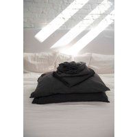 Black Linen Sheets Set. Bedding Set Queen | Etsy (US)