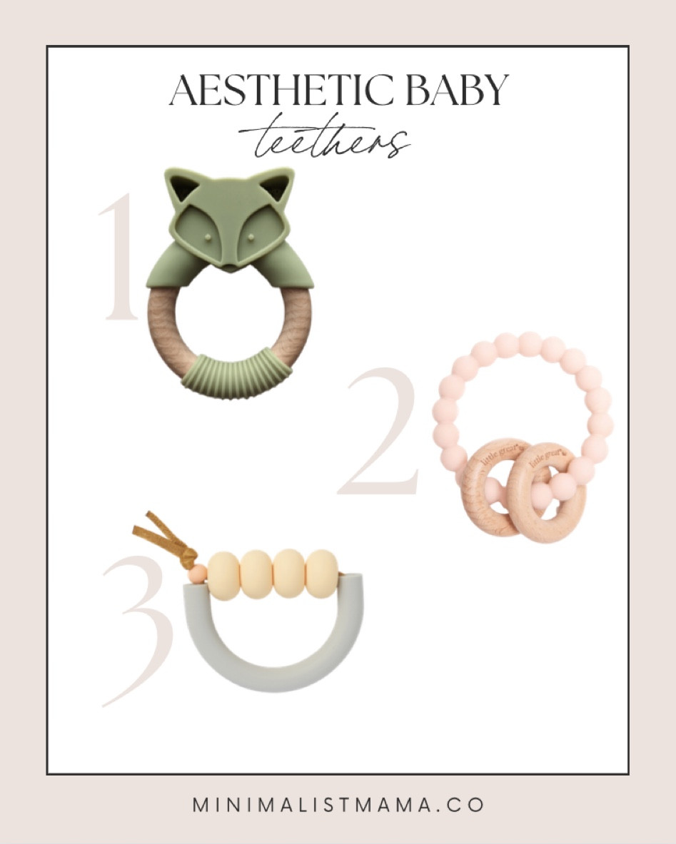 These baby teethers are cute and practical! 

Baby teethers, baby gear, aesthetic baby gear, baby toy, aesthetic baby toys, neutral baby toys, neutral baby teether

#LTKkids #LTKbump #LTKbaby