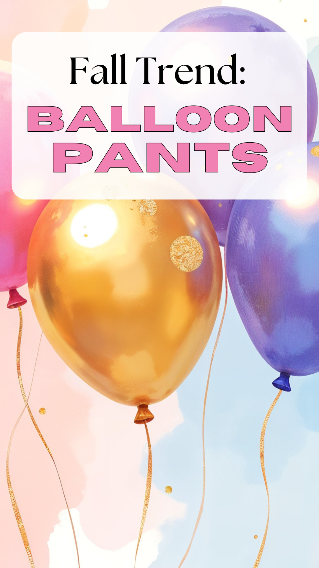 Balloon and Barrel Pants were still seen on the runways for Fall 2026. 

Here are some ways to incorporate this trend into your wardrobe. 
 

 #LTKSeasonal #LTKOver40 #LTKMidsize