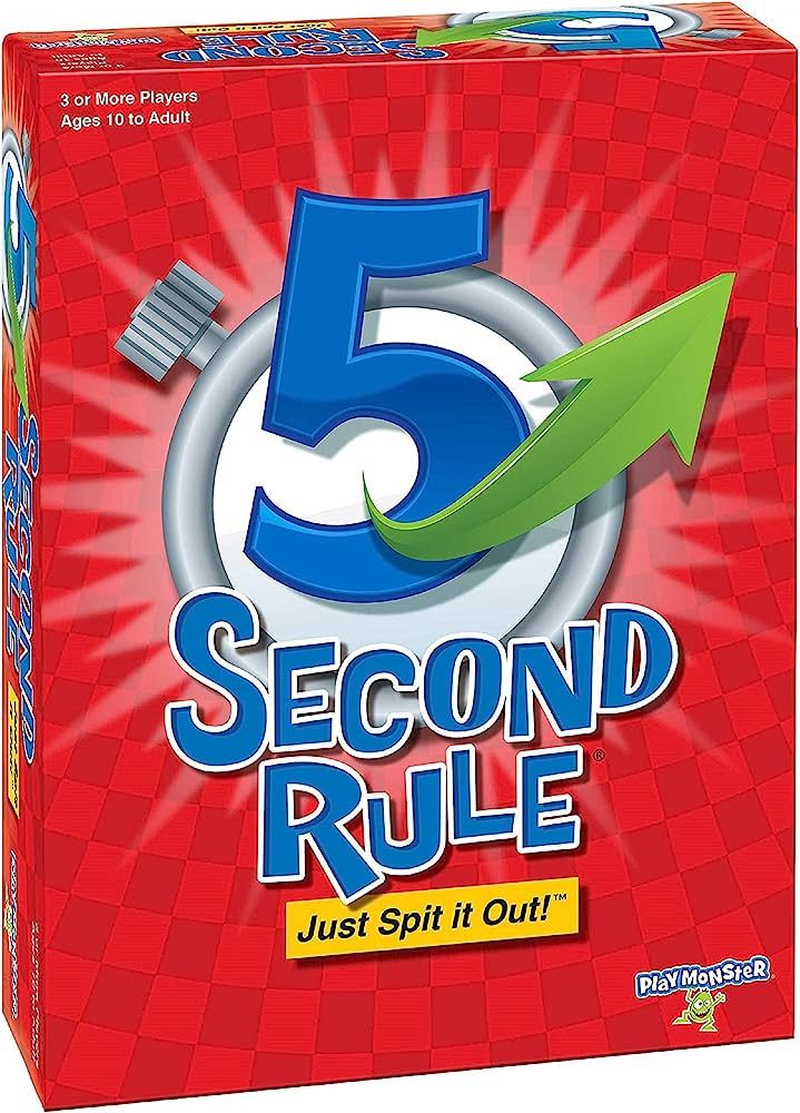 5 Second Rule Party Game - 2nd Edition - Think Fast and Shout Out Answers - Ages 10+ | Amazon (US)