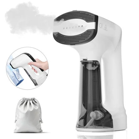 Hicloud Vacuum Steamer, Handheld Travel Garment Steamer for Clothes, 2500Pa Suction for Clothes Grips, Steaming & Ironing 2 In 1, 3 Modes | Walmart (US)