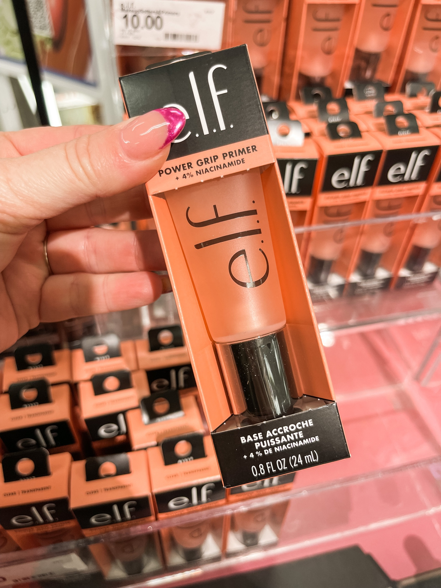 The future of your skin is looking bright. e.l.f. Cosmetics’ Power Grip Primer + 4% Niacinamide gives you a glowing, even complexion while gripping your makeup. This gel-based face primer has the power to prep and prime your face for the perfect makeup application while smoothing skin and brightening the look of dullness. The formula goes on clear, making it the ideal makeup application base for all skin tones.

Why you’ll love it:
• Gel primer formula grips makeup for long-lasting wear 
• Infused with 4% niacinamide to help even out skin tone and brighten 
• Gives skin a dewy, glowing finish 
• Translucent-finish primer works on all skin tones 

Key Ingredients:
• Niacinamide (4%): Evens out skin tone and brightens the look of dullness

Great for: Oily, Normal, Dry, and Combination Skin Types

#LTKunder50 #LTKFind #LTKbeauty