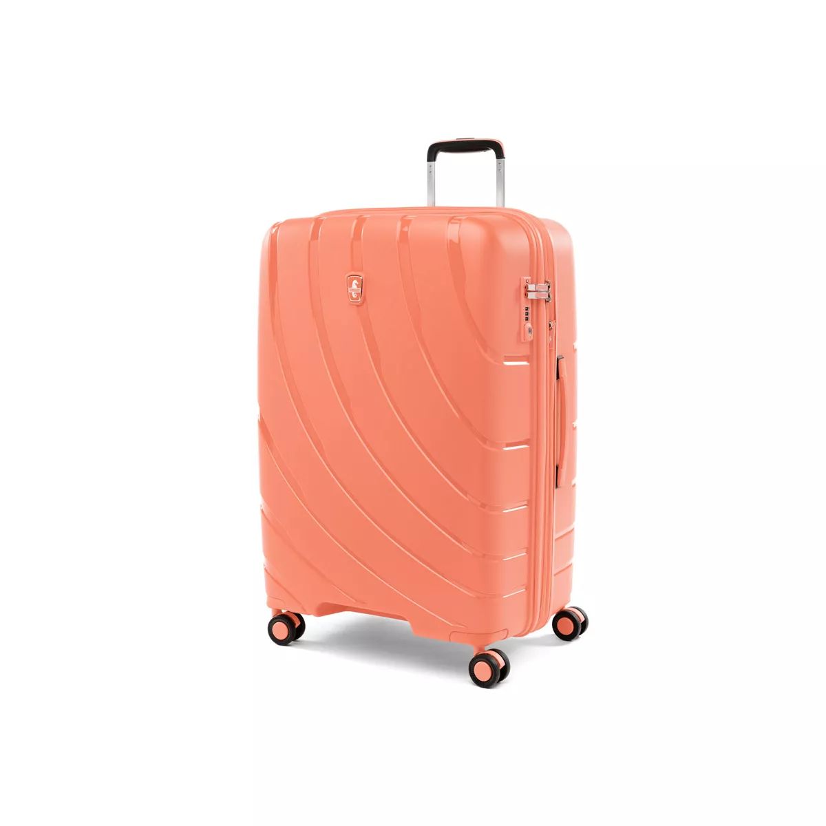 Atlantic® Luggage Convertible Medium to Large Checked Expandable Hardside Spinner | Target