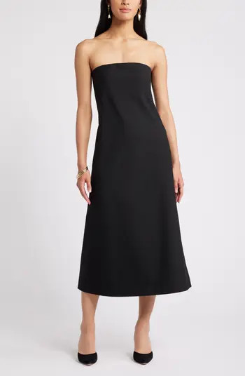 Strapless A-Line Dress | Nordstrom