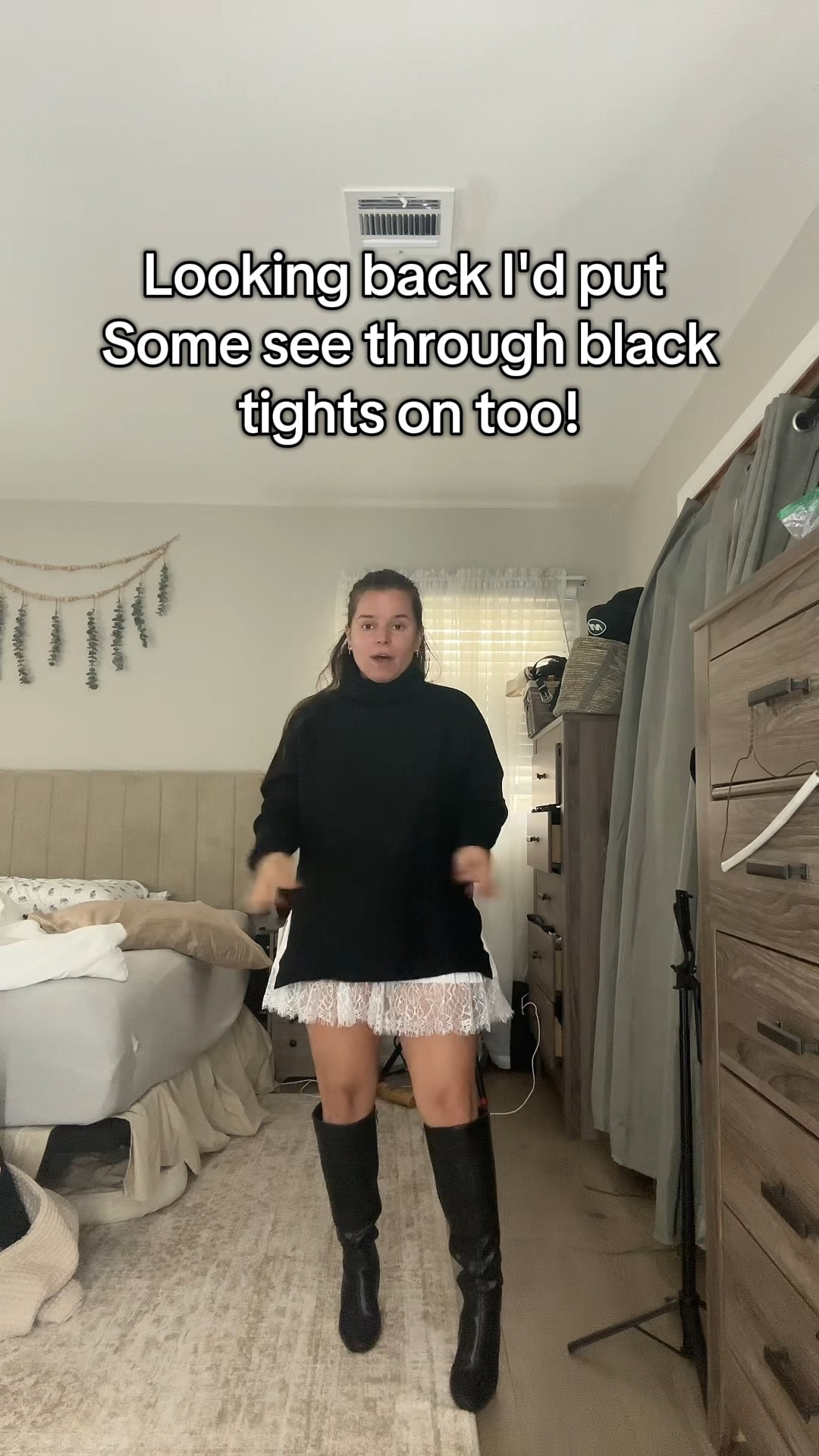 Everything is true to size.  Original burgundy skirt is no longer, so I tagged the brown version and linked similar!