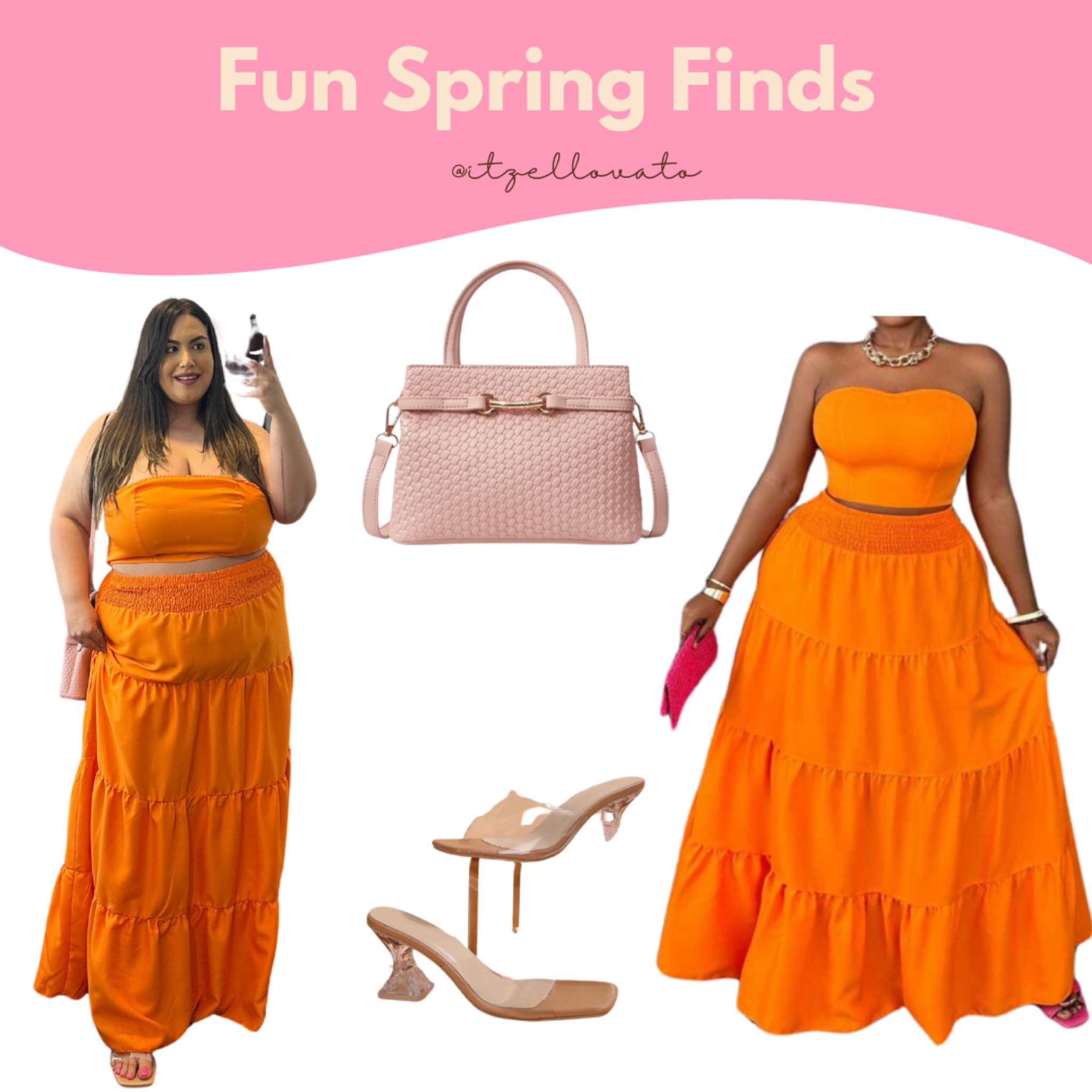 Fun Spring finds. Colorful spring outfit. 

#LTKPlusSize #LTKStyleTip #LTKMidsize