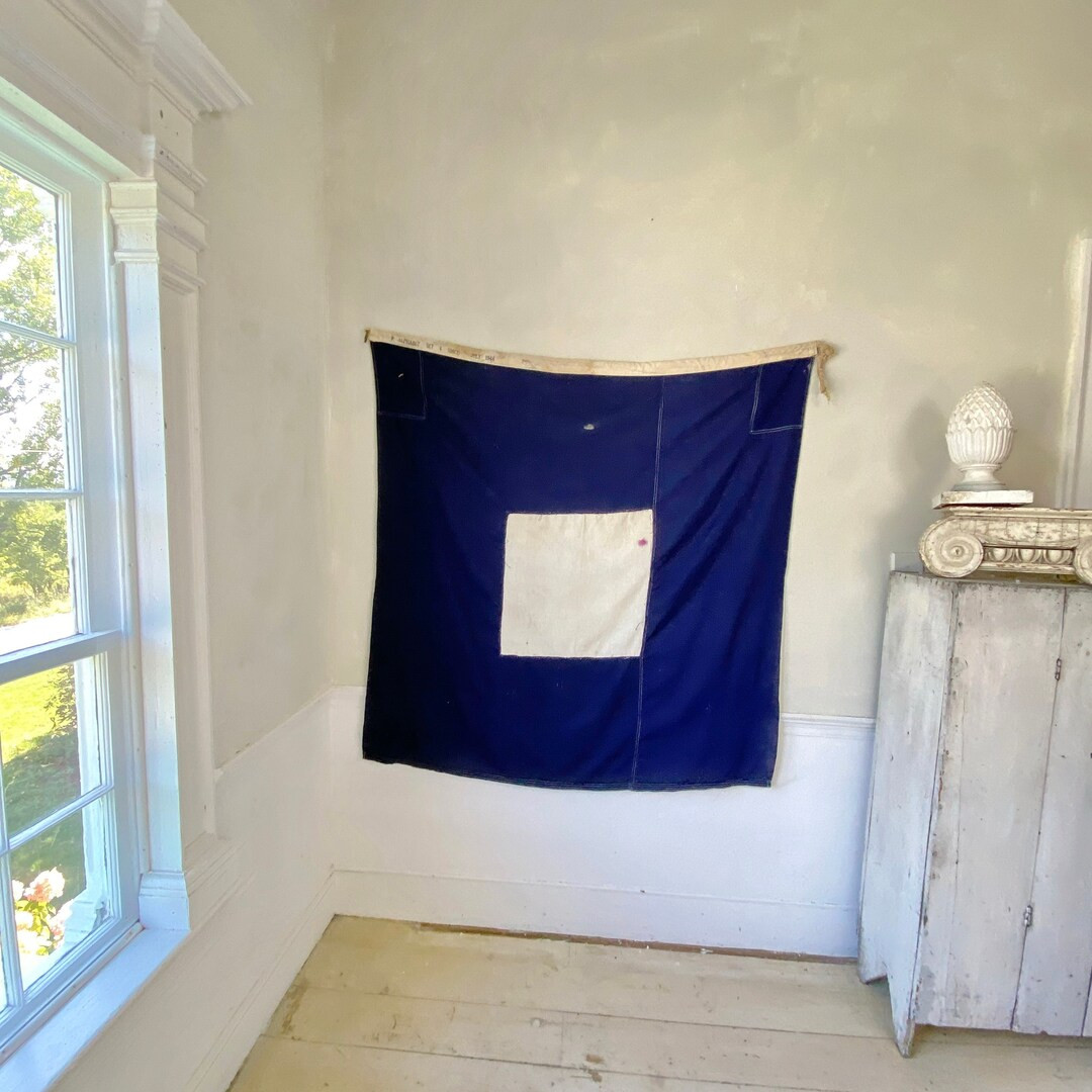 Vintage World War II Naval Flag Authentic WW2 p papa Meaning Mare Island the Textile Trunk - Etsy | Etsy (US)