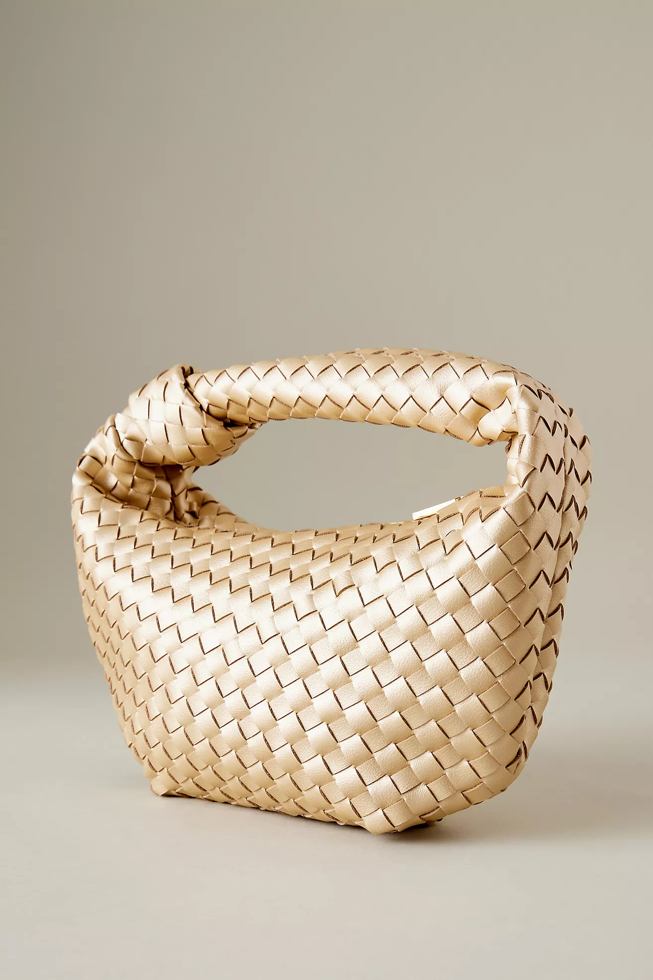 Melie Bianco Larissa Woven Faux-Leather Shoulder Bag | Anthropologie (EU)